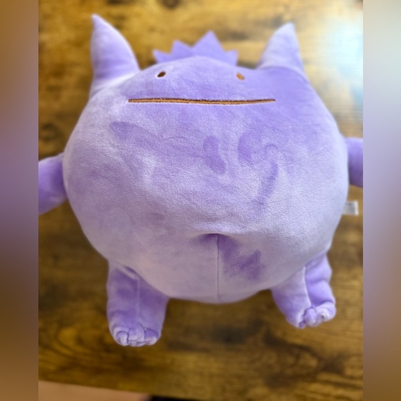 Reversible Gengar and Ditto Plush 12" Toy Pokemon Soft - Picture 1 of 9